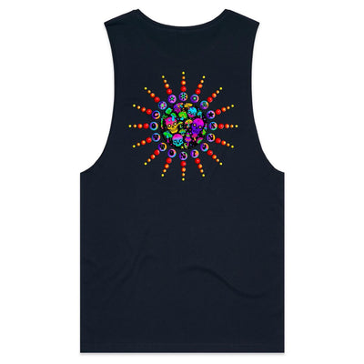 EUPHORIA - Mens Sleeveless T-Shirt - BACK PRINT