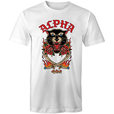 ALPHA - Mens T-Shirt - FRONT PRINT