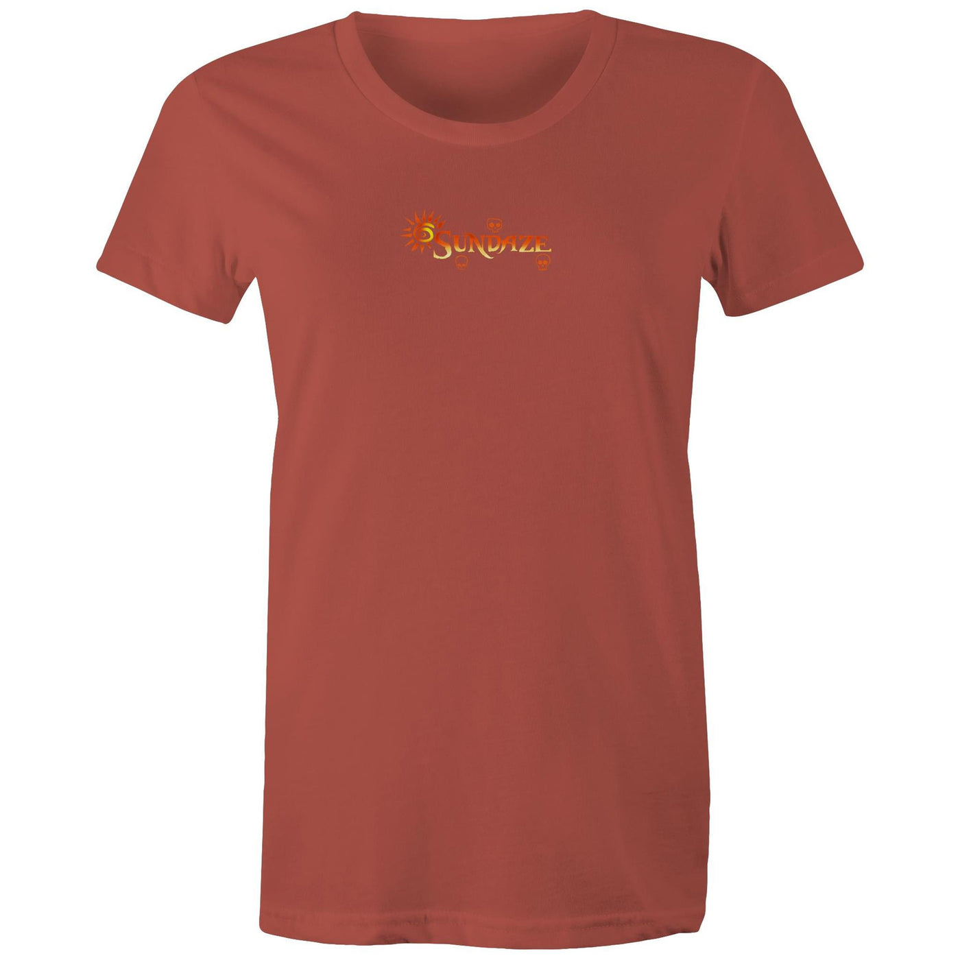 SUNDAZE (W) - Womens T-Shirt - BACK PRINT