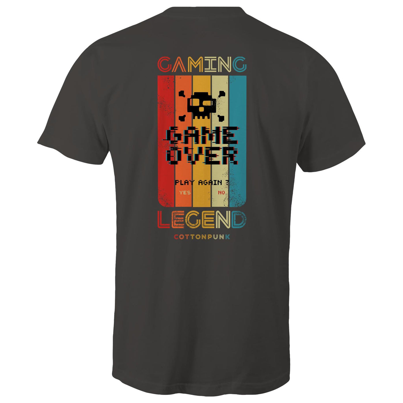 GAMING LEGEND - Mens T-Shirt - BACK PRINT