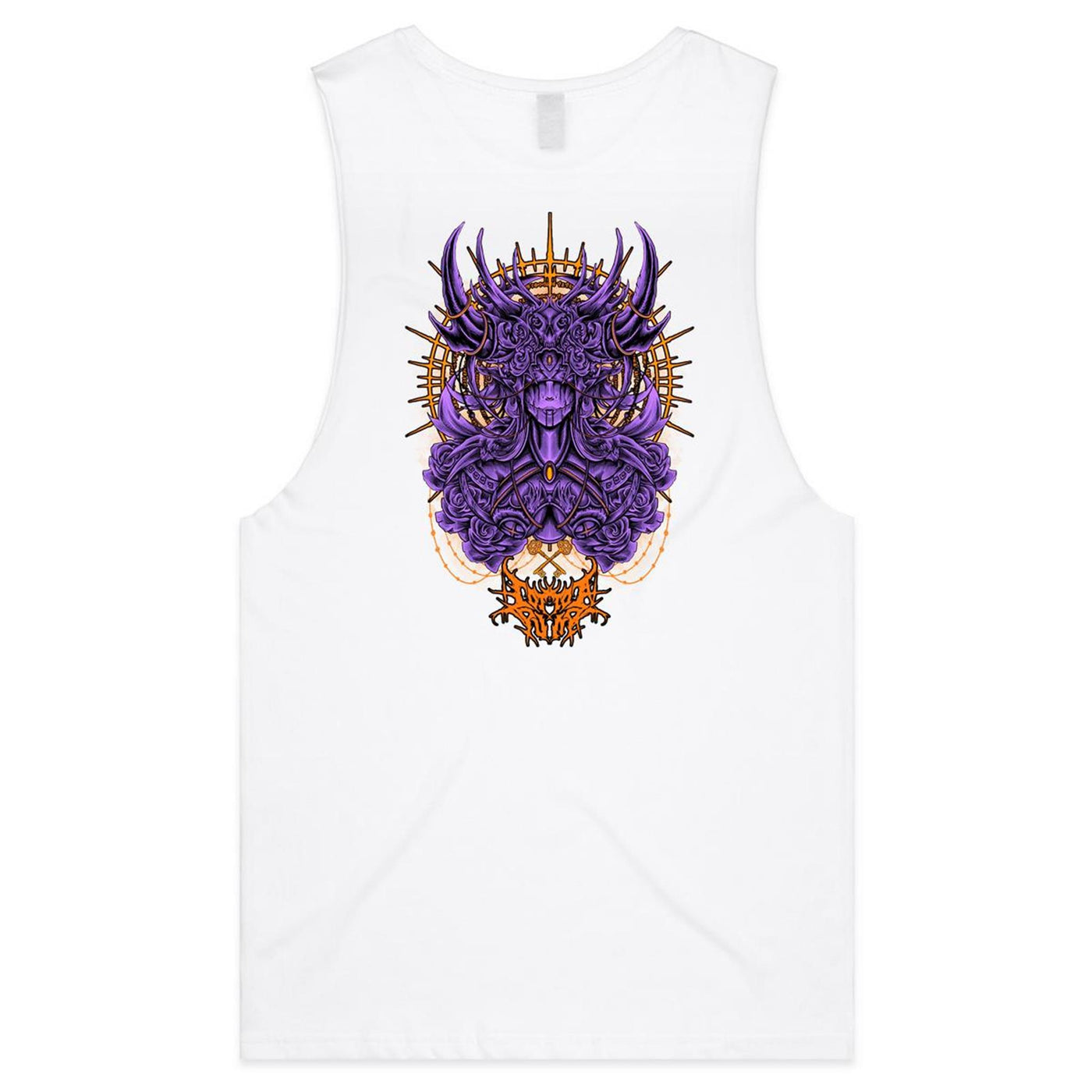 KEYMASTER III - Mens Sleeveless T-Shirt - BACK PRINT