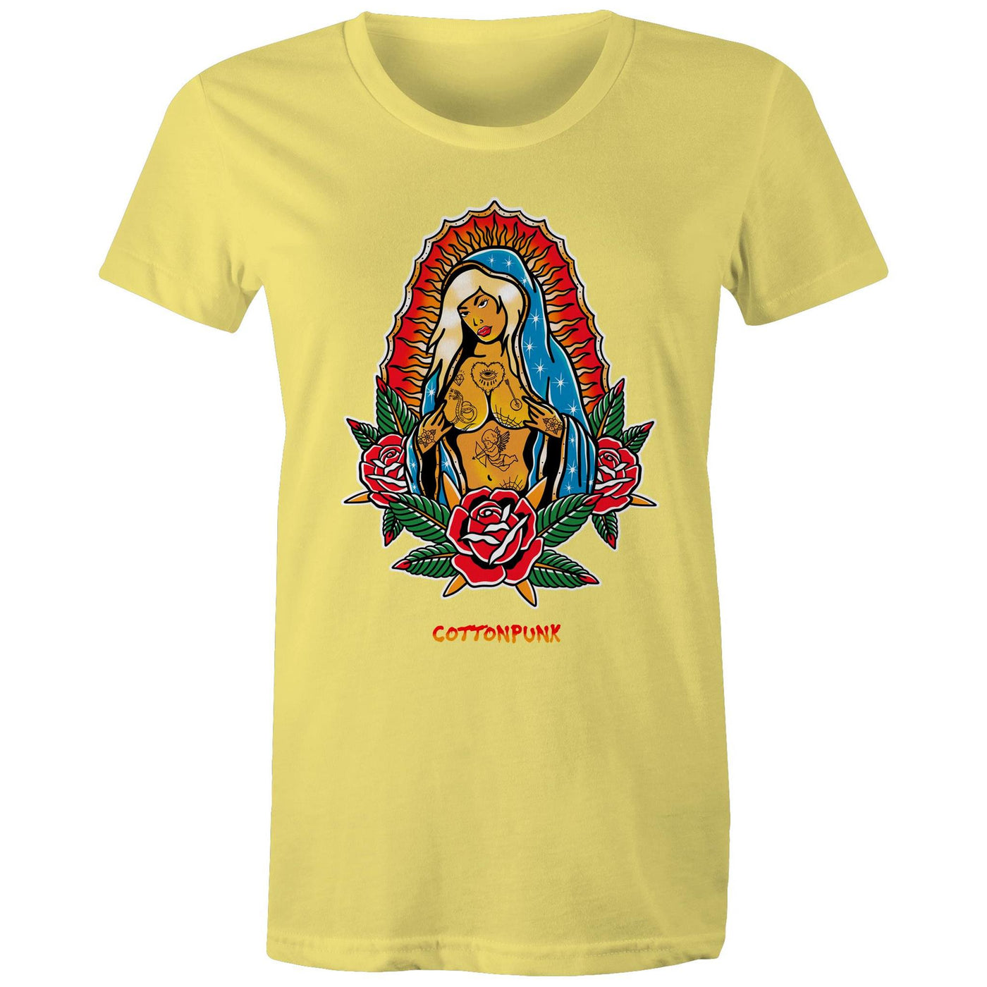 PRAY FOR BETTER TIMES (W) - Womens T-Shirt - FRONT PRINT