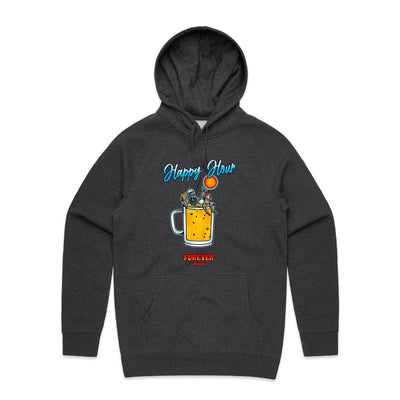 IS IT STILL HAPPY HOUR? - Mens Pocket Hoodie - FRONT PRINT