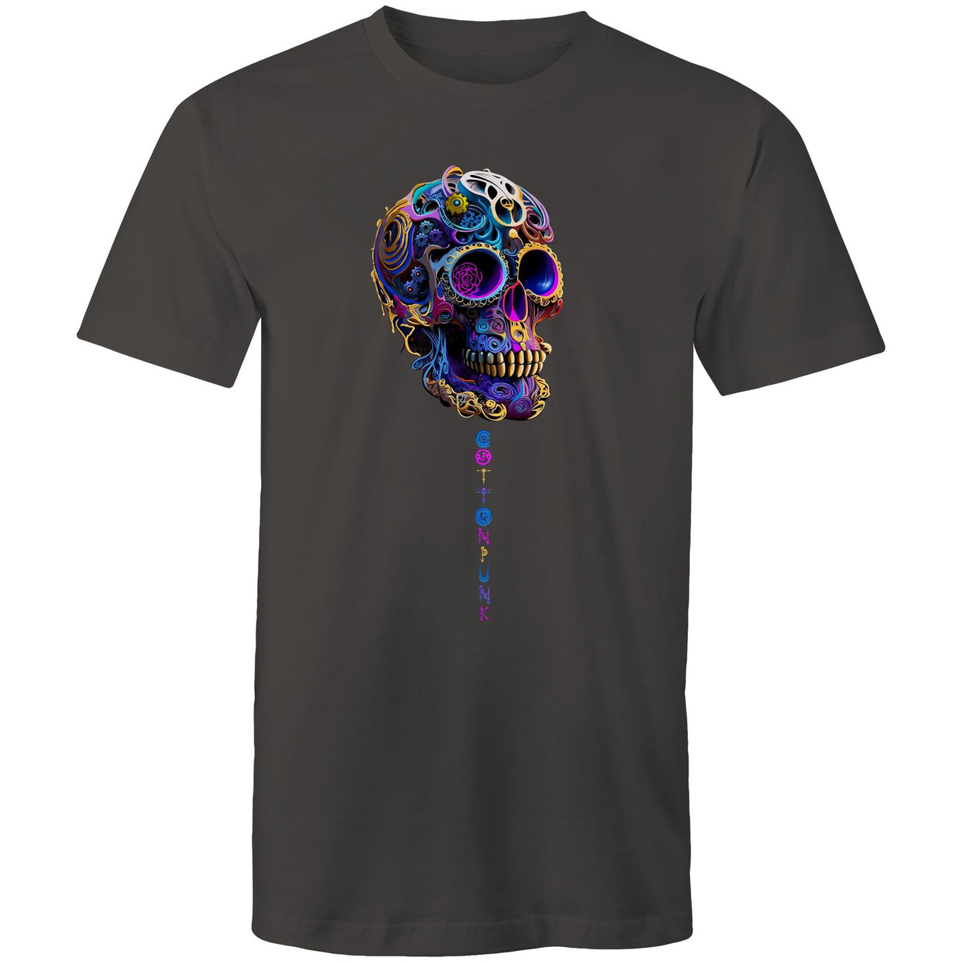 GEARS OF TIME - Mens T-Shirt - FRONT PRINT