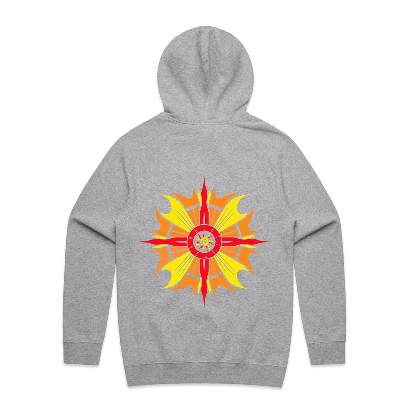 SUNDANCE II - Mens Pocket Hoodie - BACK PRINT