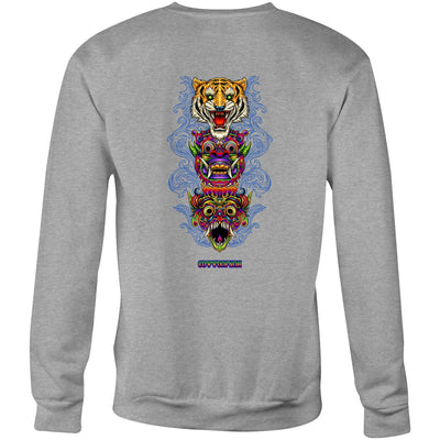 BALI SPIRITS - Mens Sweatshirt - BACK PRINT