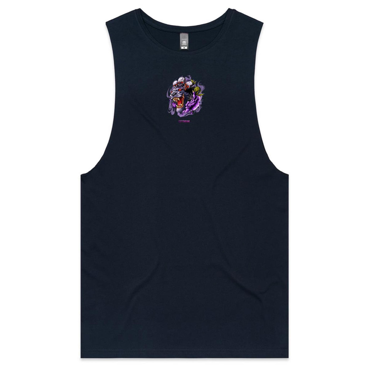 PANTHER (R) - Mens Sleeveless T-Shirt - BACK PRINT