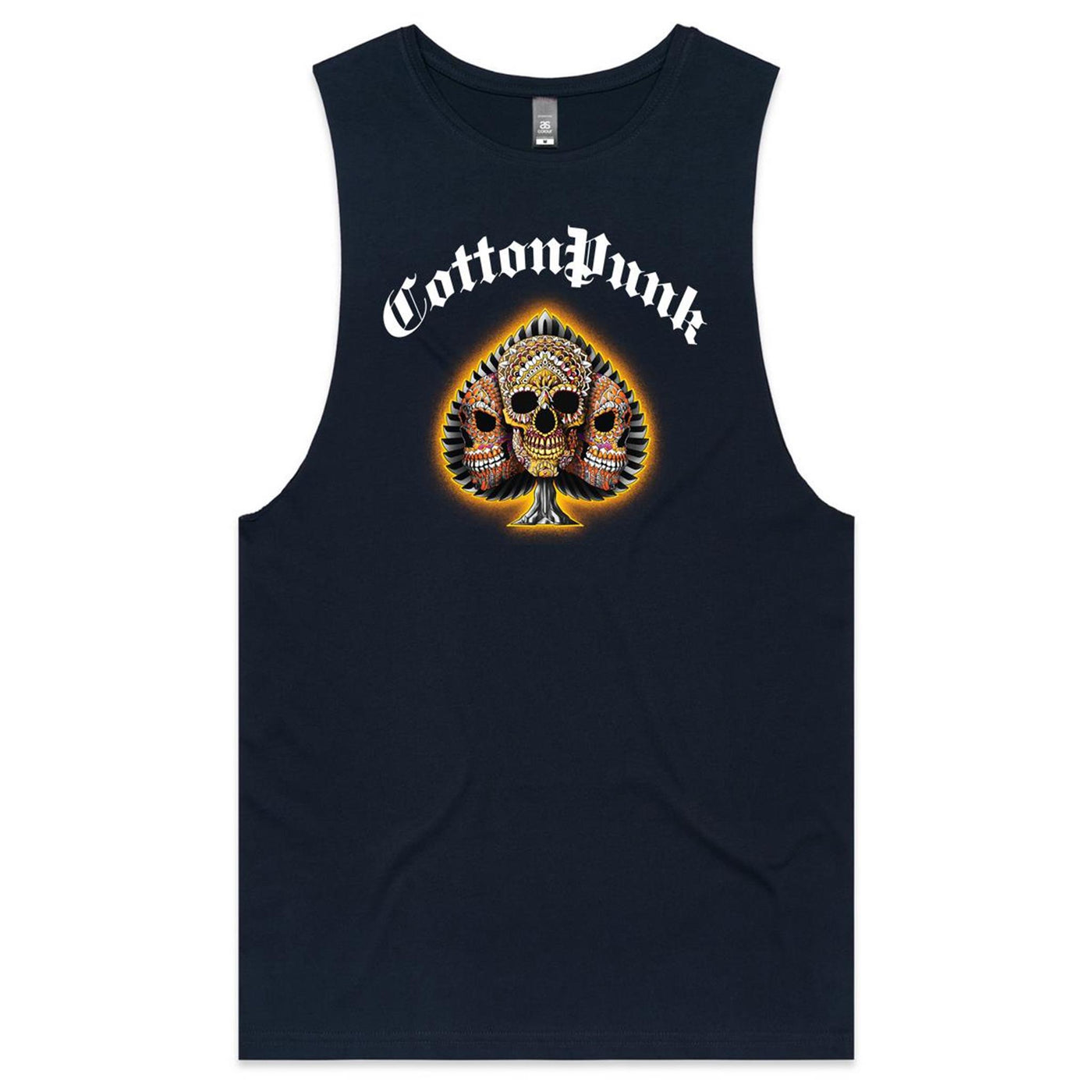 SUPPORT YOUR DEALER II - Mens Sleeveless T-Shirt - FRONT PRINT