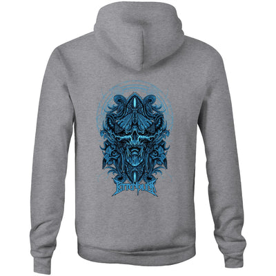 DEATHMOTH - Mens Pocket Hoodie - BACK PRINT