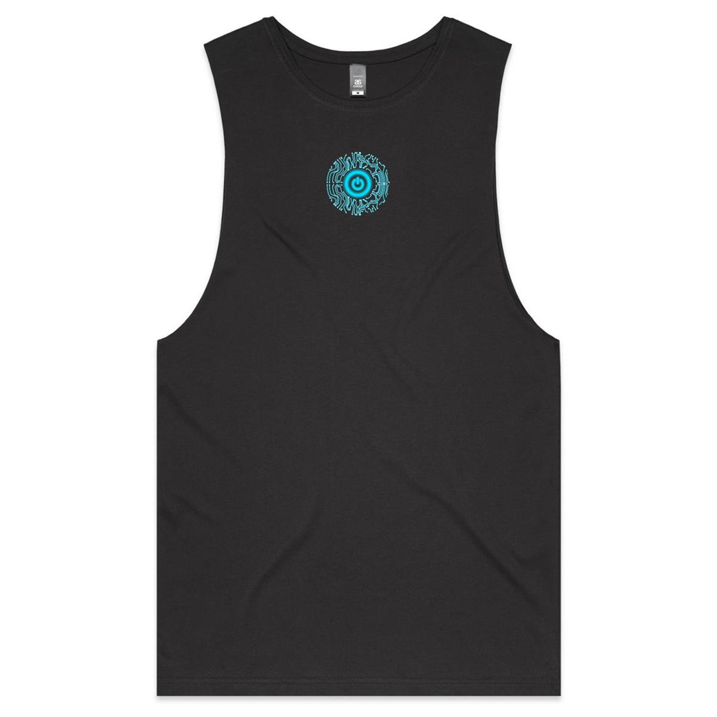 LOADING MATRIX - Mens Sleeveless T-Shirt - BACK PRINT