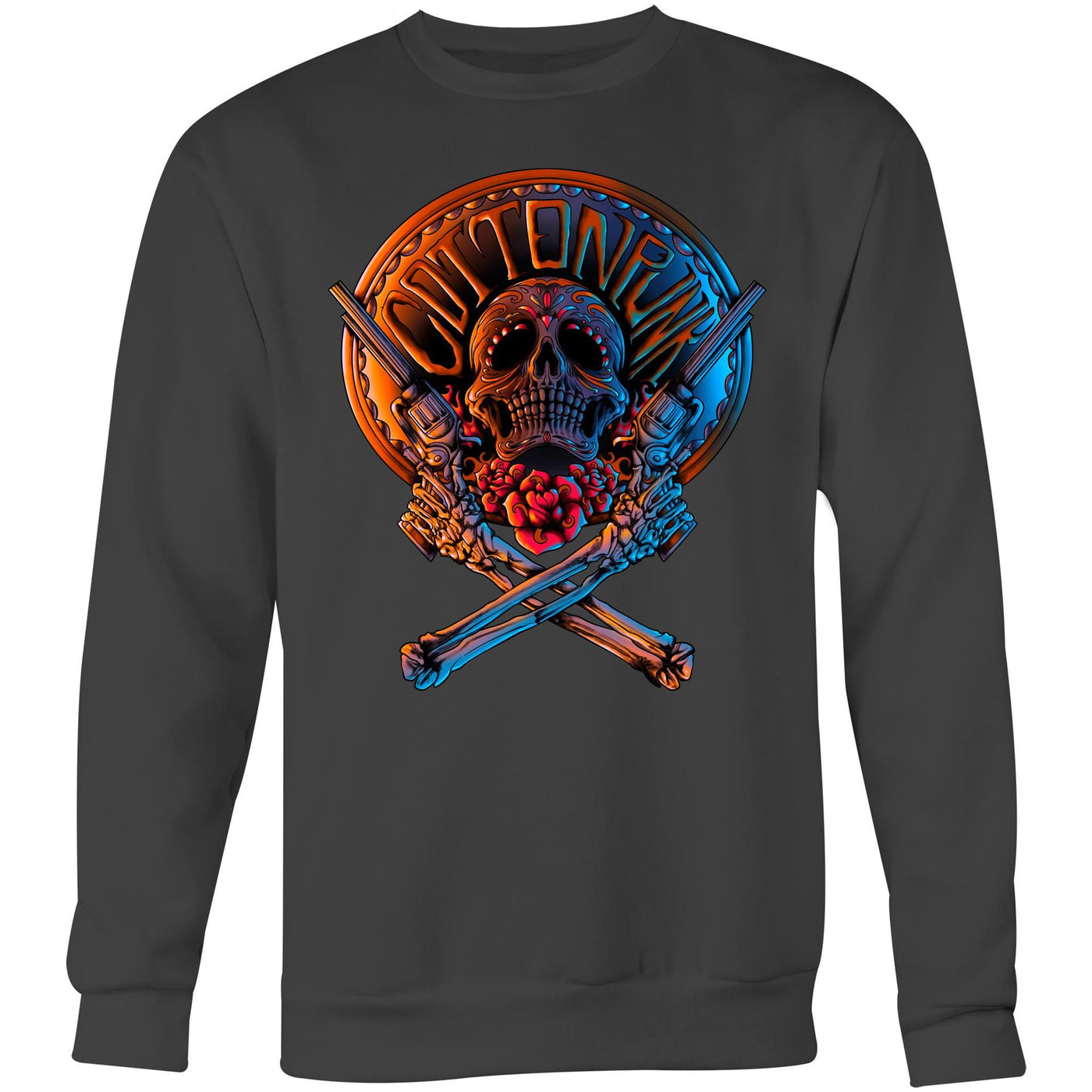 DEAD REDEMPTION - Mens Sweatshirt - FRONT PRINT