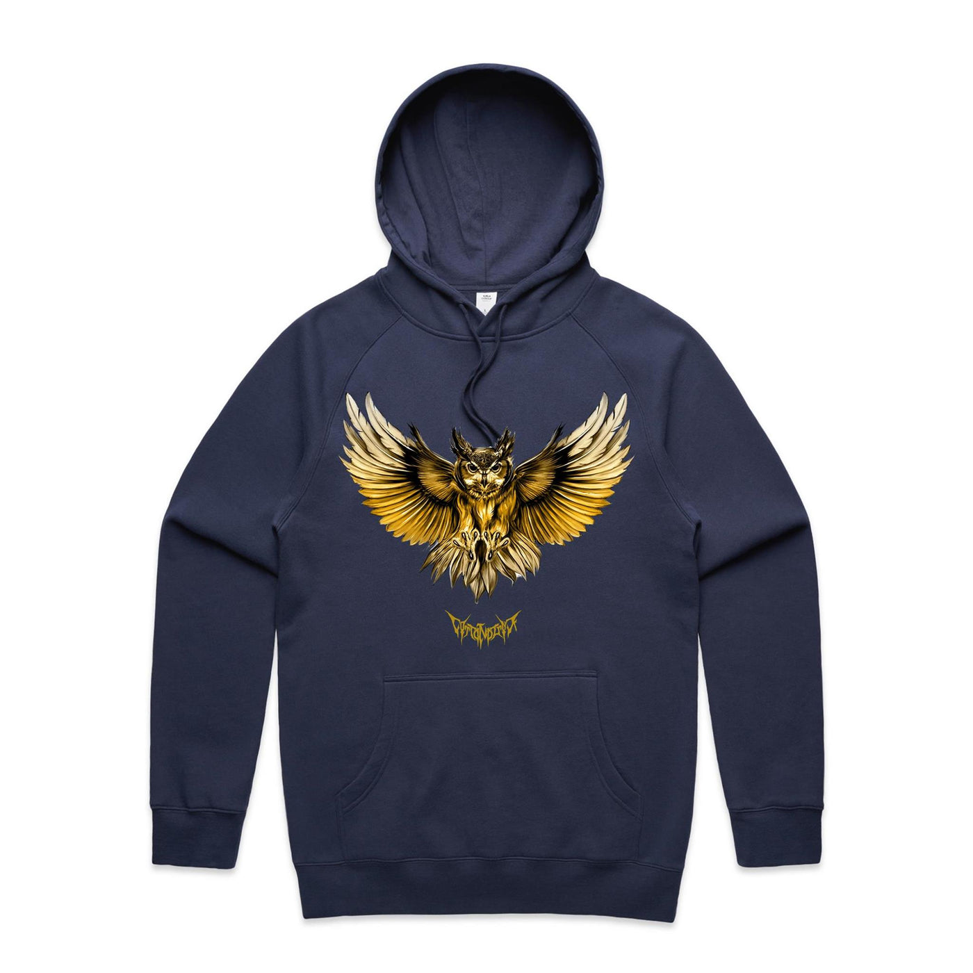 SILENT HUNTER - Mens Pocket Hoodie - FRONT PRINT