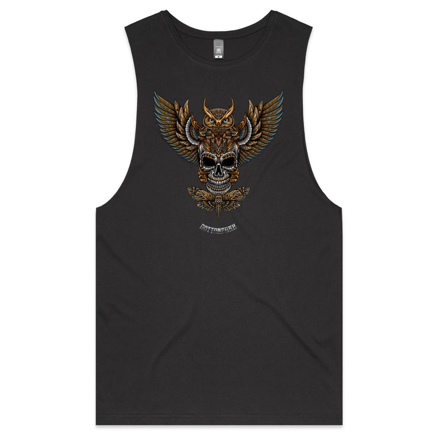 NIGHT HUNT - Mens Sleeveless T-Shirt - FRONT PRINT