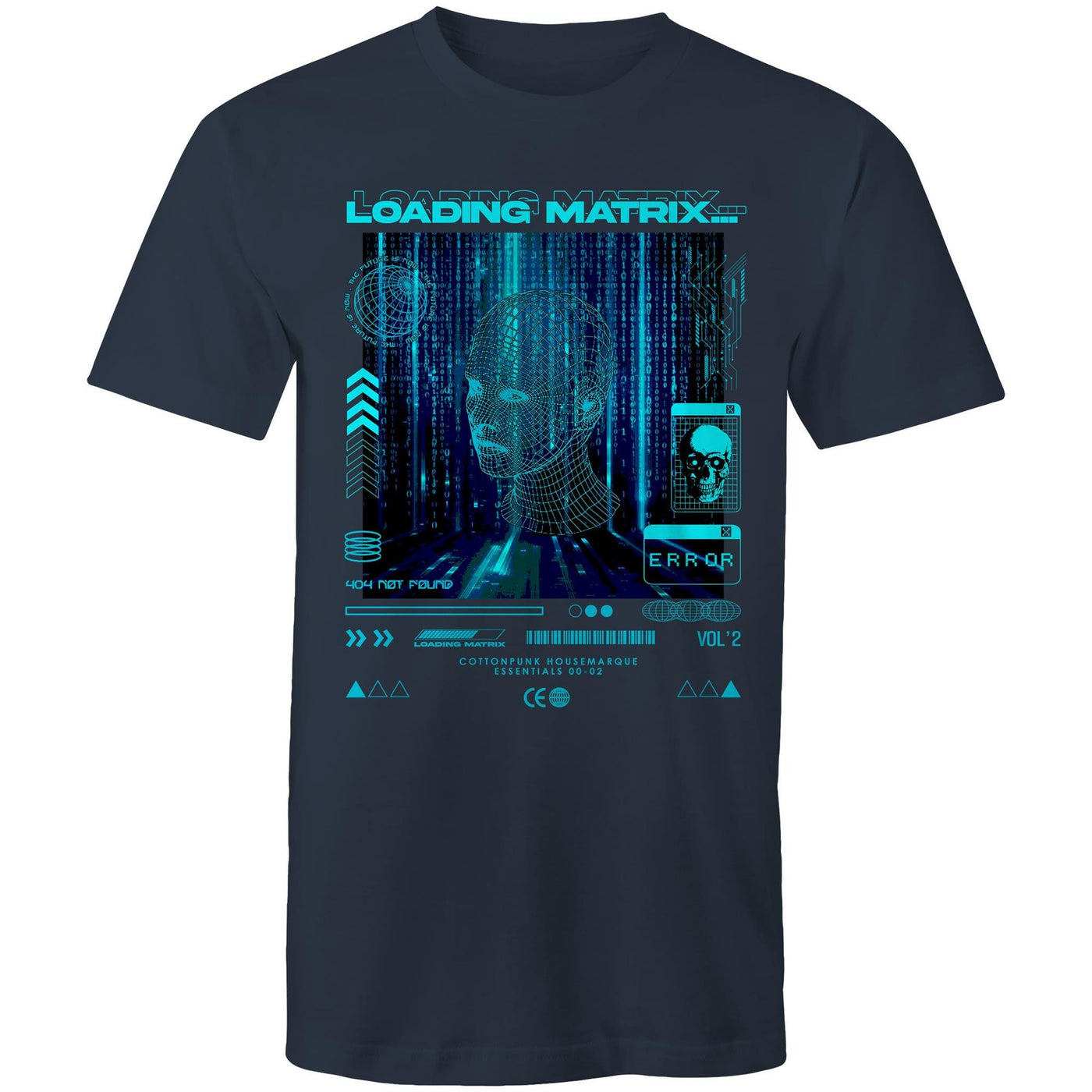 LOADING MATRIX - Mens T-Shirt - FRONT PRINT