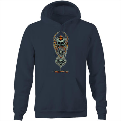 HUNTSMAN - Mens Pocket Hoodie - FRONT PRINT