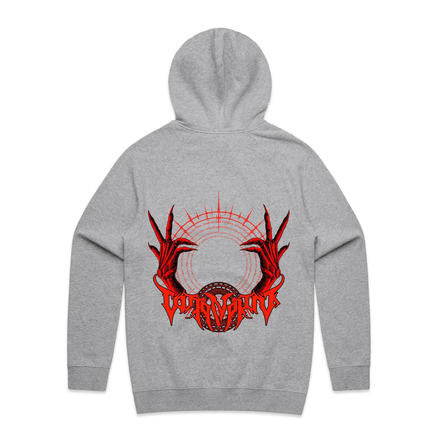 RISING III - Mens Pocket Hoodie - BACK PRINT