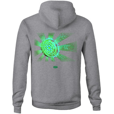 CARDANO III - Mens Pocket Hoodie - BACK PRINT