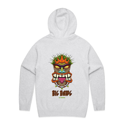 BIG DAWG - Mens Pocket Hoodie - BACK PRINT