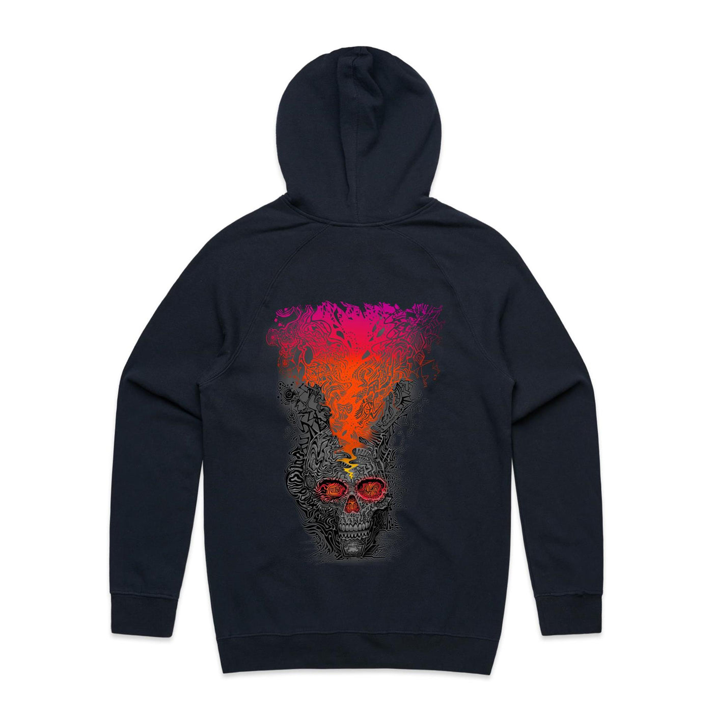 DIGITAL DETOX - Mens Pocket Hoodie - BACK PRINT