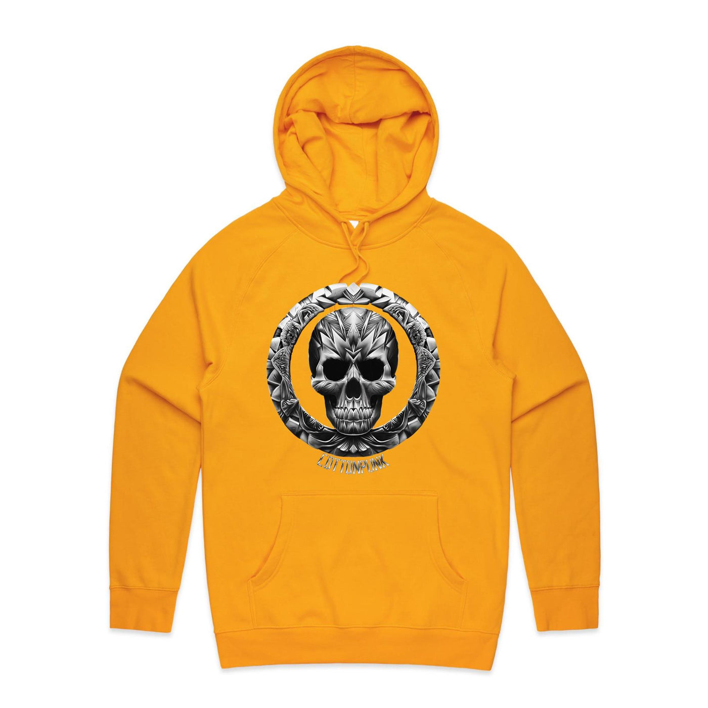 STONE COLD - Mens Pocket Hoodie - FRONT PRINT