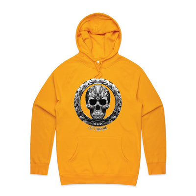 STONE COLD - Mens Pocket Hoodie - FRONT PRINT