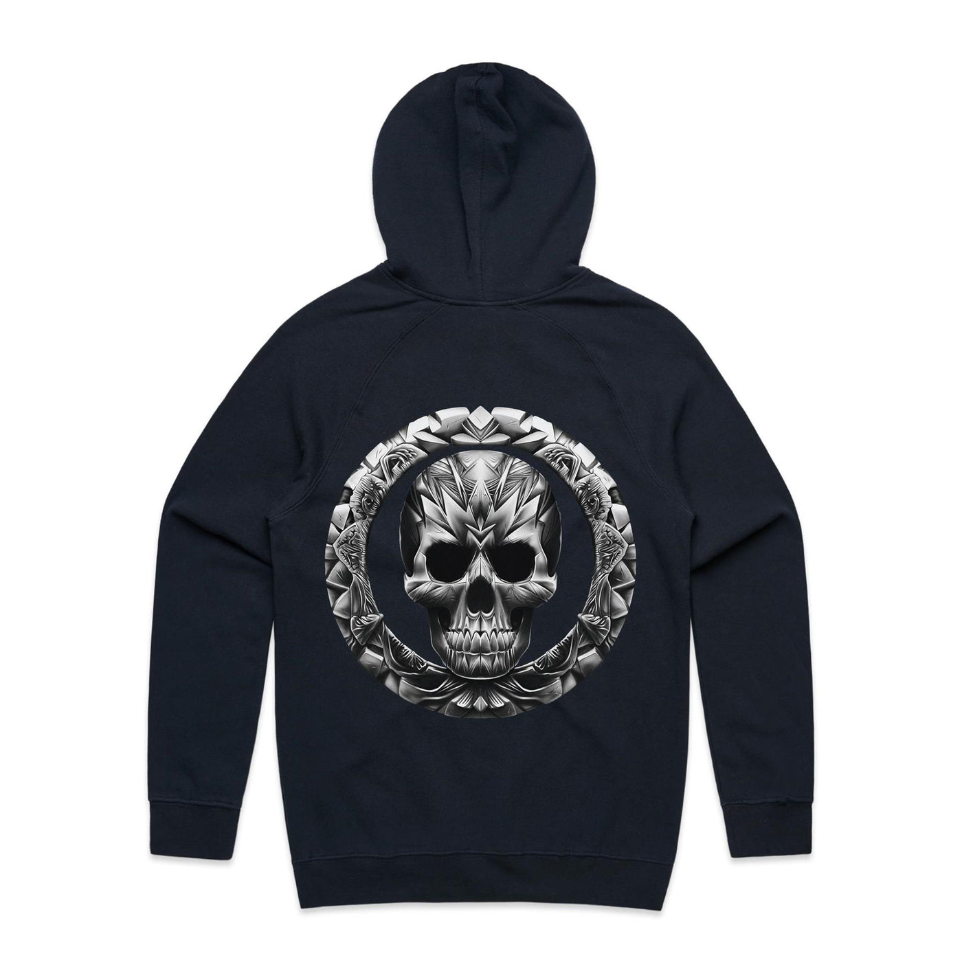 STONE COLD - Mens Pocket Hoodie - BACK PRINT