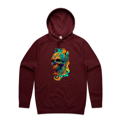 LUCID DREAM - Mens Pocket Hoodie - FRONT PRINT