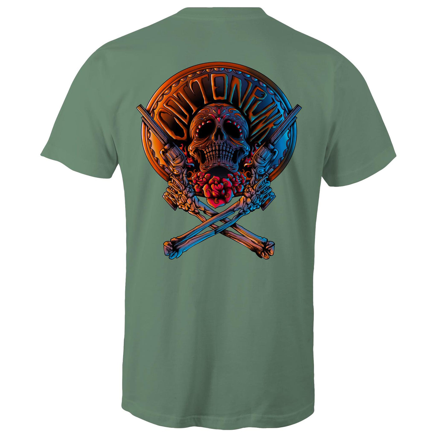 DEAD REDEMPTION - Mens T-Shirt - BACK PRINT