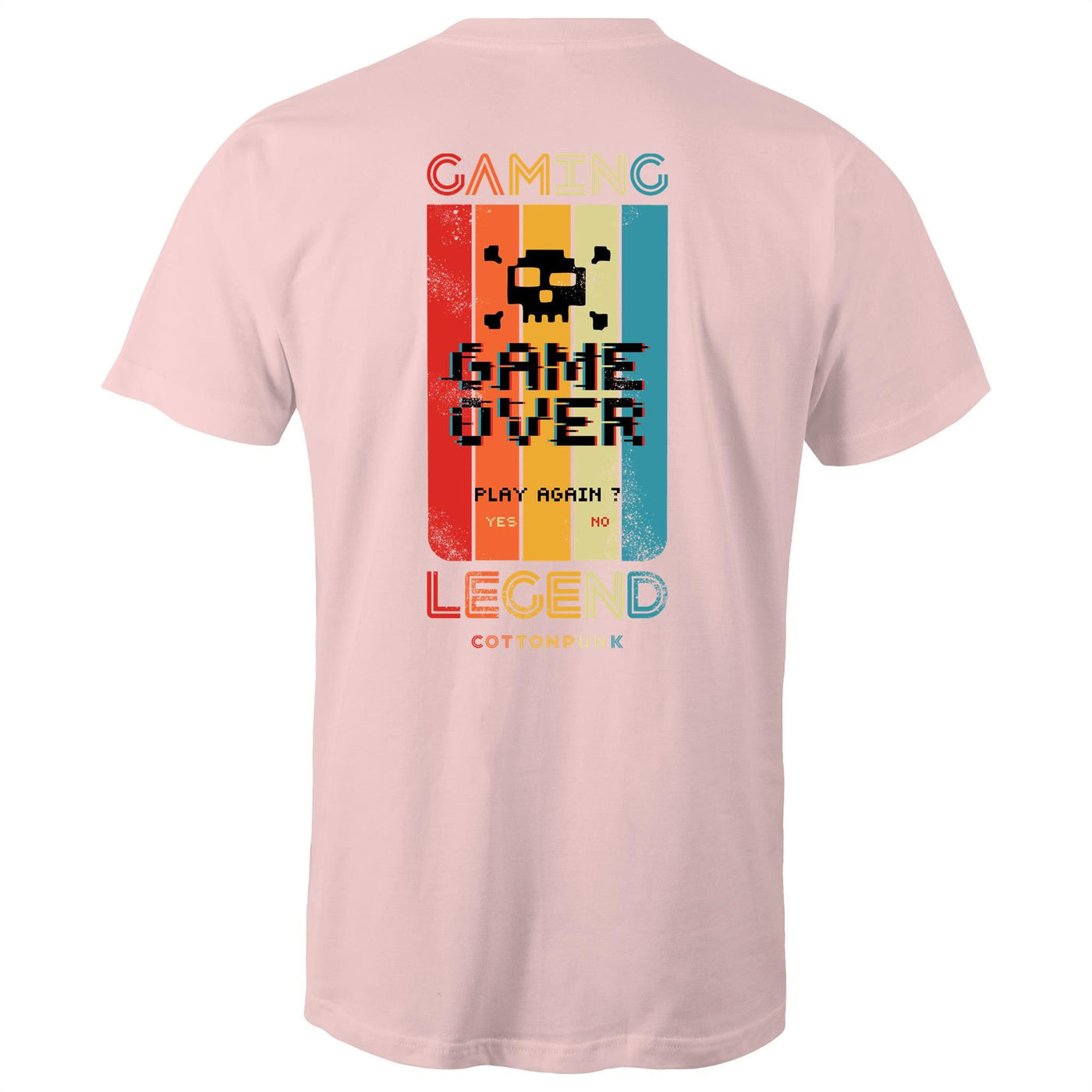 GAMING LEGEND - Mens T-Shirt - BACK PRINT