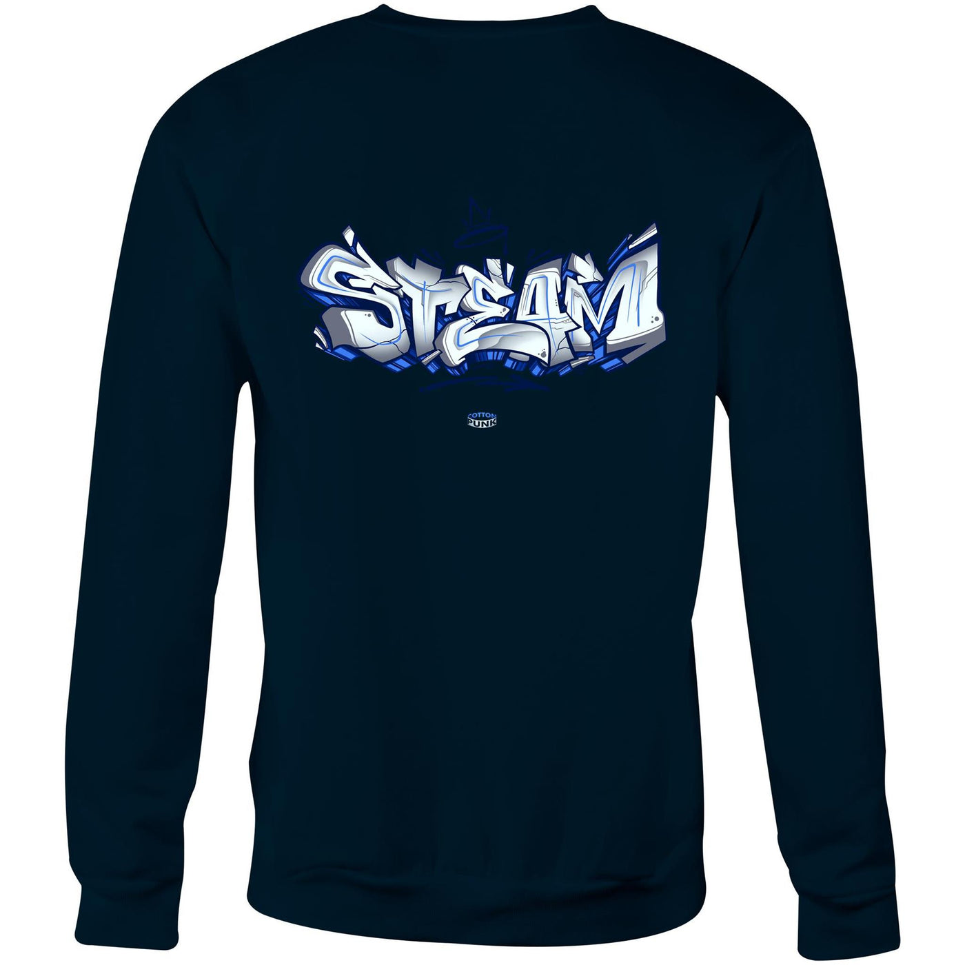 STEAM - Mens Sweatshirt - BACK PRINT