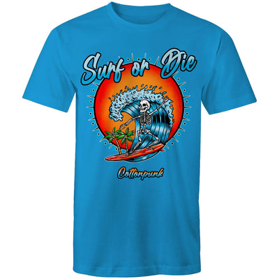 DYING FOR A SURF - Mens T-Shirt - FRONT PRINT