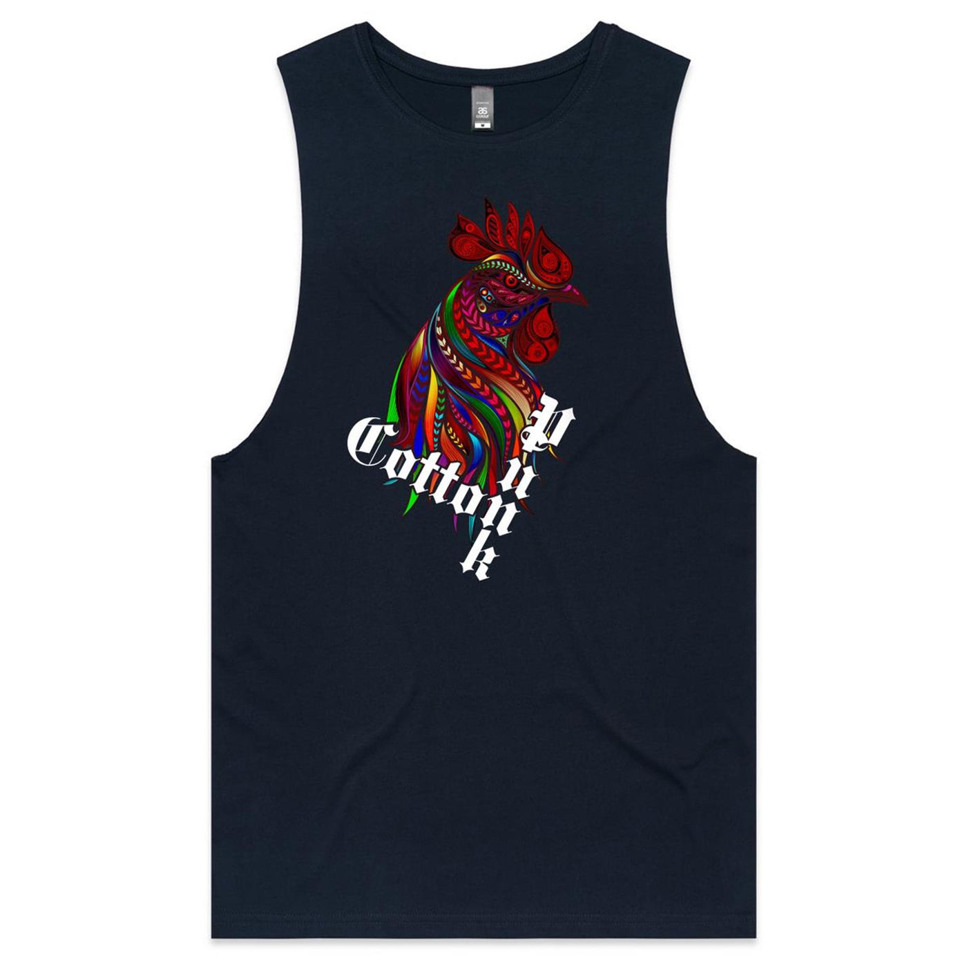 BIG C - Mens Sleeveless T-Shirt - FRONT PRINT