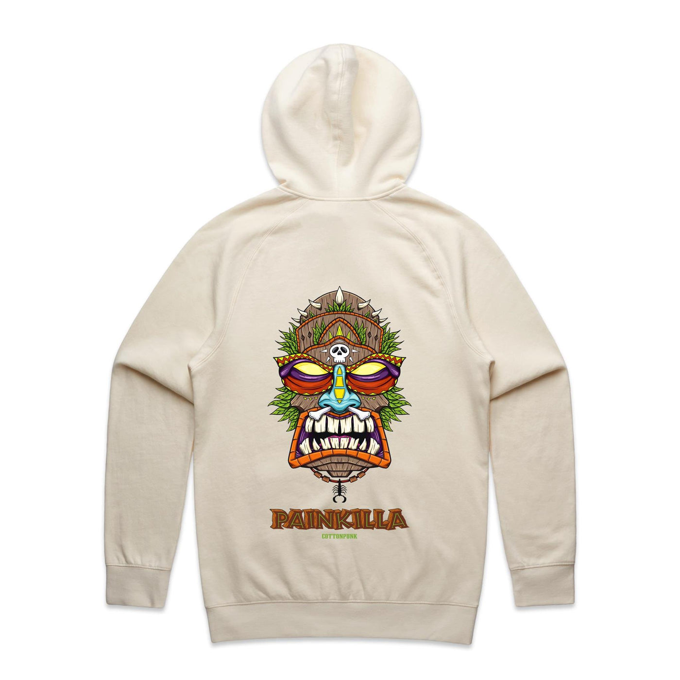 PAINKILLA (R) - Mens Pocket Hoodie - BACK PRINT