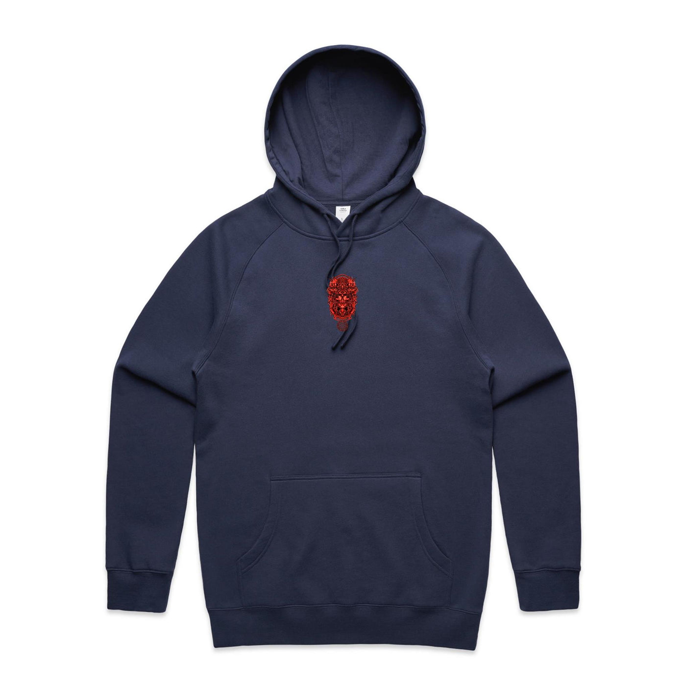 RISING III - Mens Pocket Hoodie - BACK PRINT