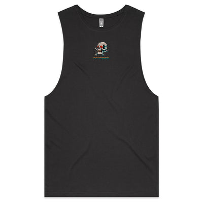 HIDEOUT - Mens Sleeveless T-Shirt - BACK PRINT