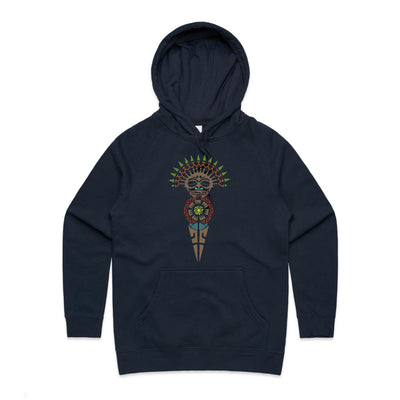 PAINKILLA (W) - Womens Pocket Hoodie - FRONT PRINT