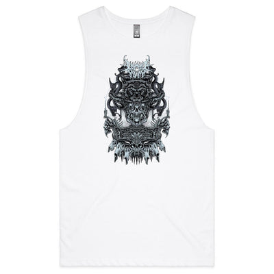 ALMOST HUMAN IV - Mens Sleeveless T-Shirt - FRONT PRINT