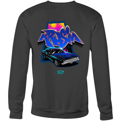 KRUSIN 2 - Mens Sweatshirt - BACK PRINT