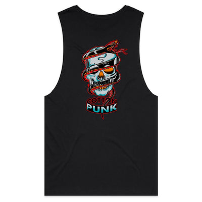 WRAPPED - Mens Sleeveless T-Shirt - BACK PRINT