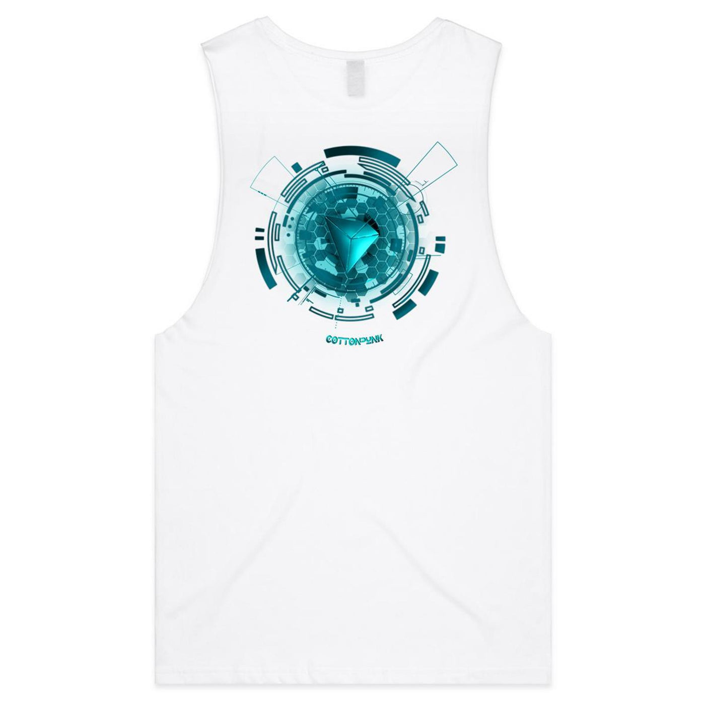 TRON III - Mens Sleeveless T-Shirt - BACK PRINT