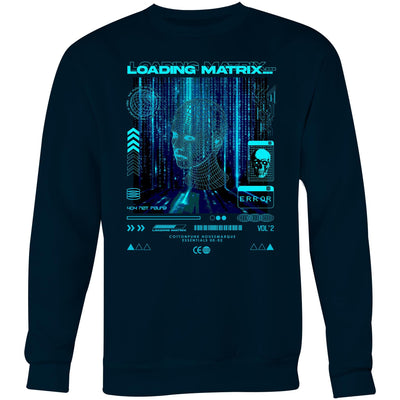 LOADING MATRIX - Mens Sweatshirt - FRONT PRINT