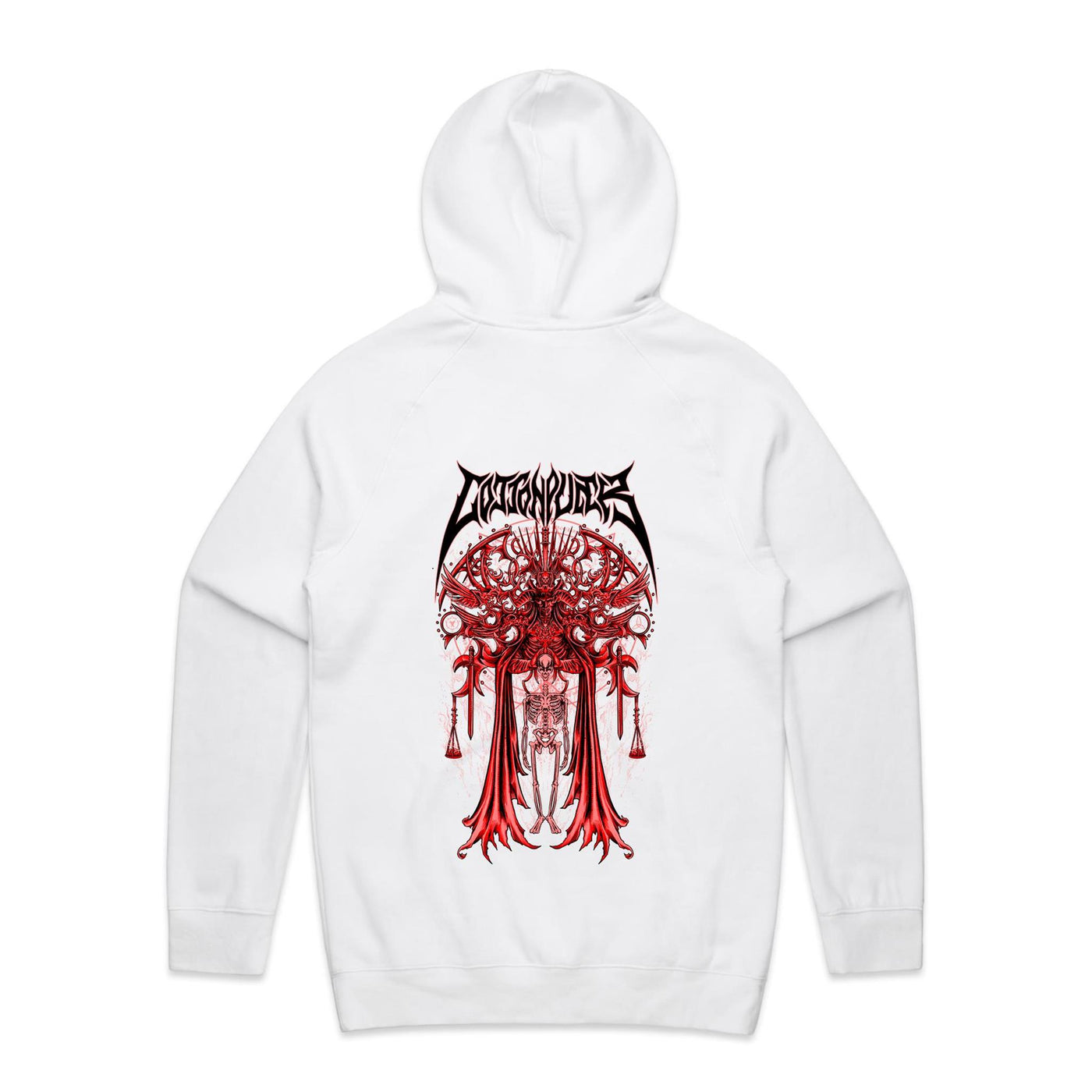 HELLEVATION - Mens Pocket Hoodie - BACK PRINT