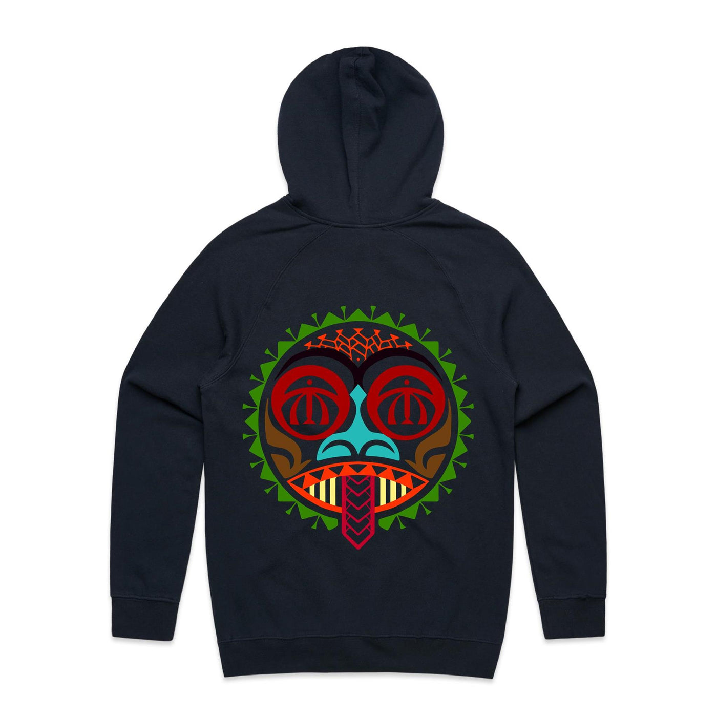 SYCHO (R) - Mens Pocket Hoodie - BACK PRINT