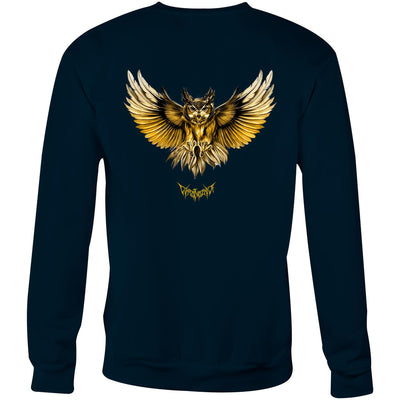 SILENT HUNTER - Mens Sweatshirt - BACK PRINT