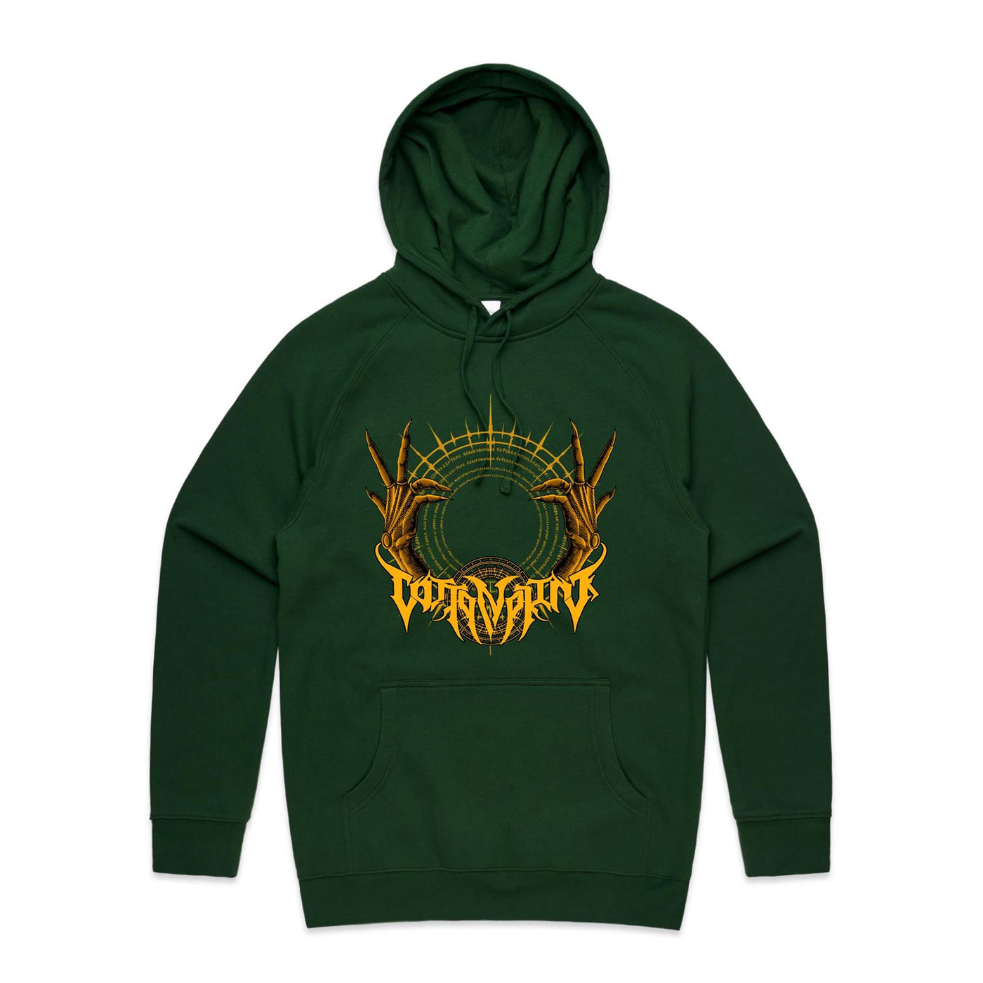 RISING IV - Mens Pocket Hoodie - FRONT PRINT