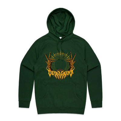 RISING IV - Mens Pocket Hoodie - FRONT PRINT