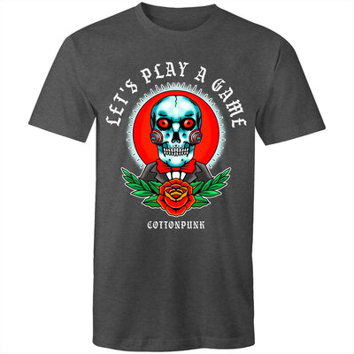 LET'S PLAY A GAME - Mens T-Shirt - FRONT PRINT