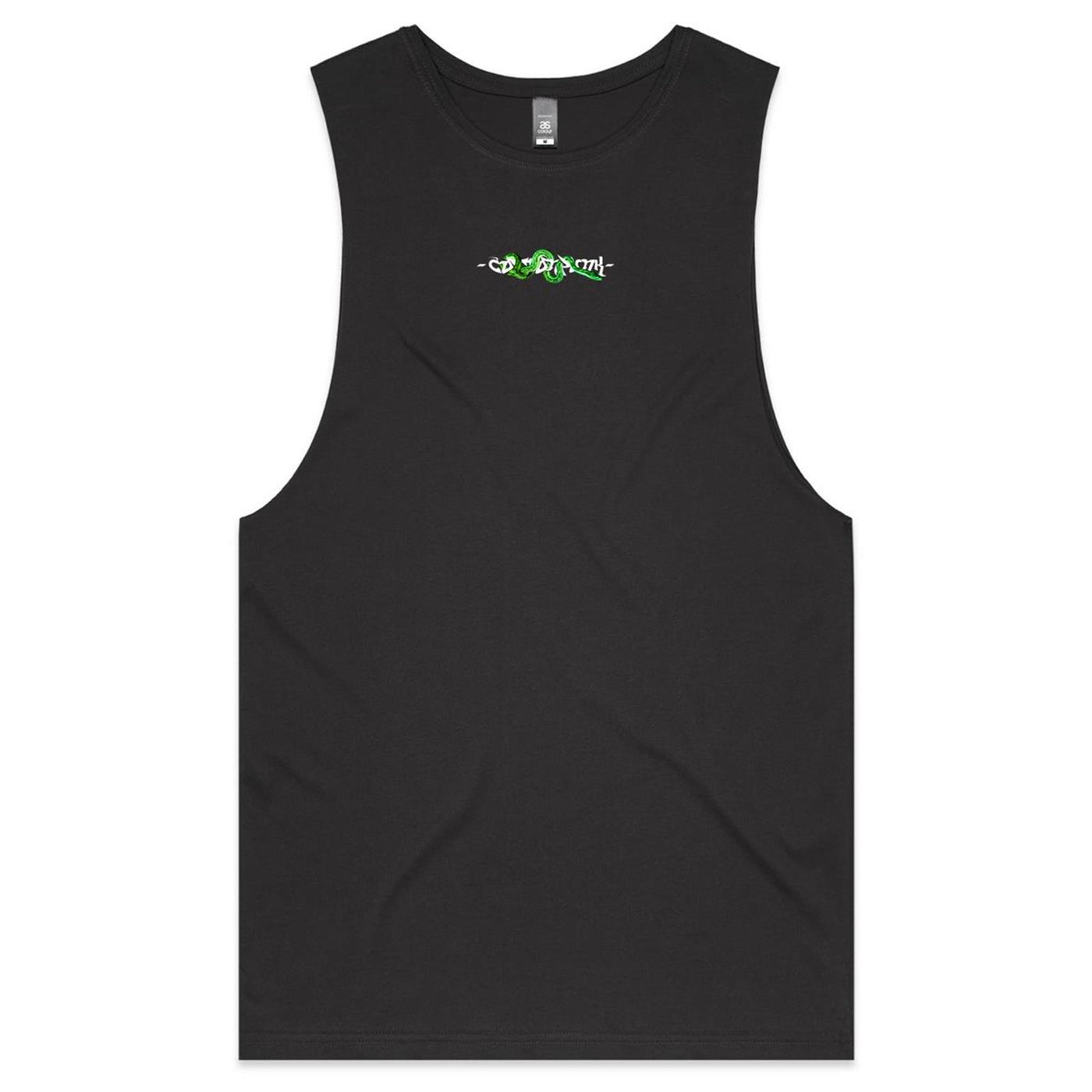 SINFUL BEAUTY - Mens Sleeveless T-Shirt - BACK PRINT