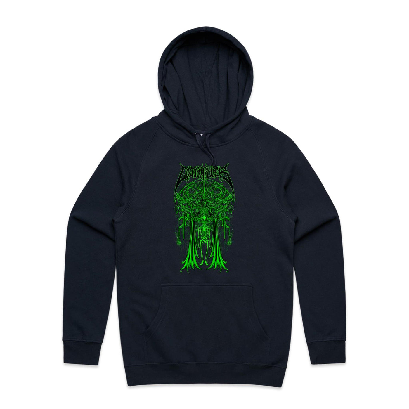 HELLEVATION II - Mens Pocket Hoodie - FRONT PRINT