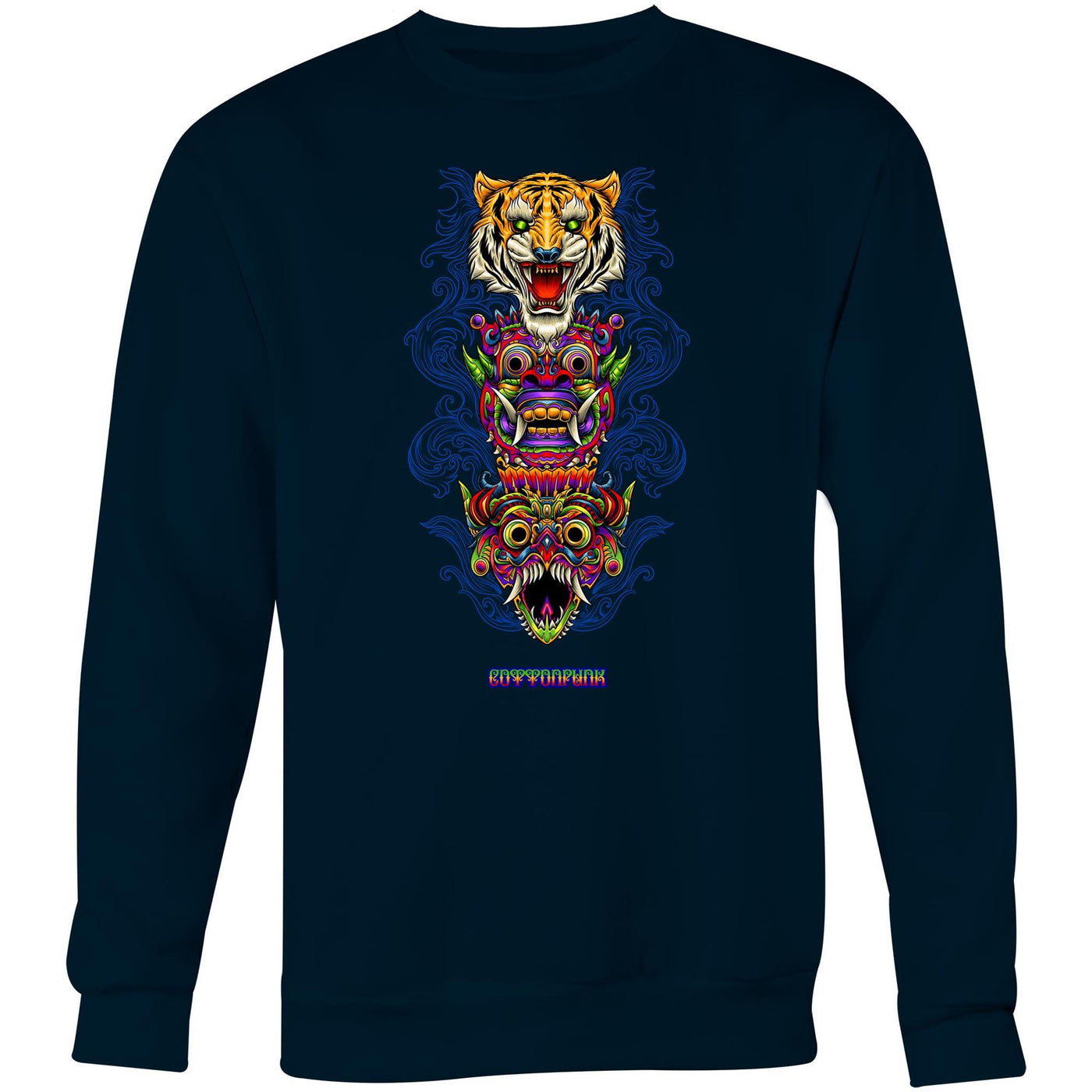 BALI SPIRITS (W) - Womens Sweatshirt - FRONT PRINT